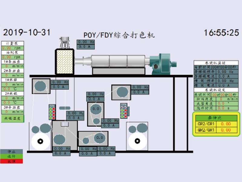 POY/FDY綜合打色機